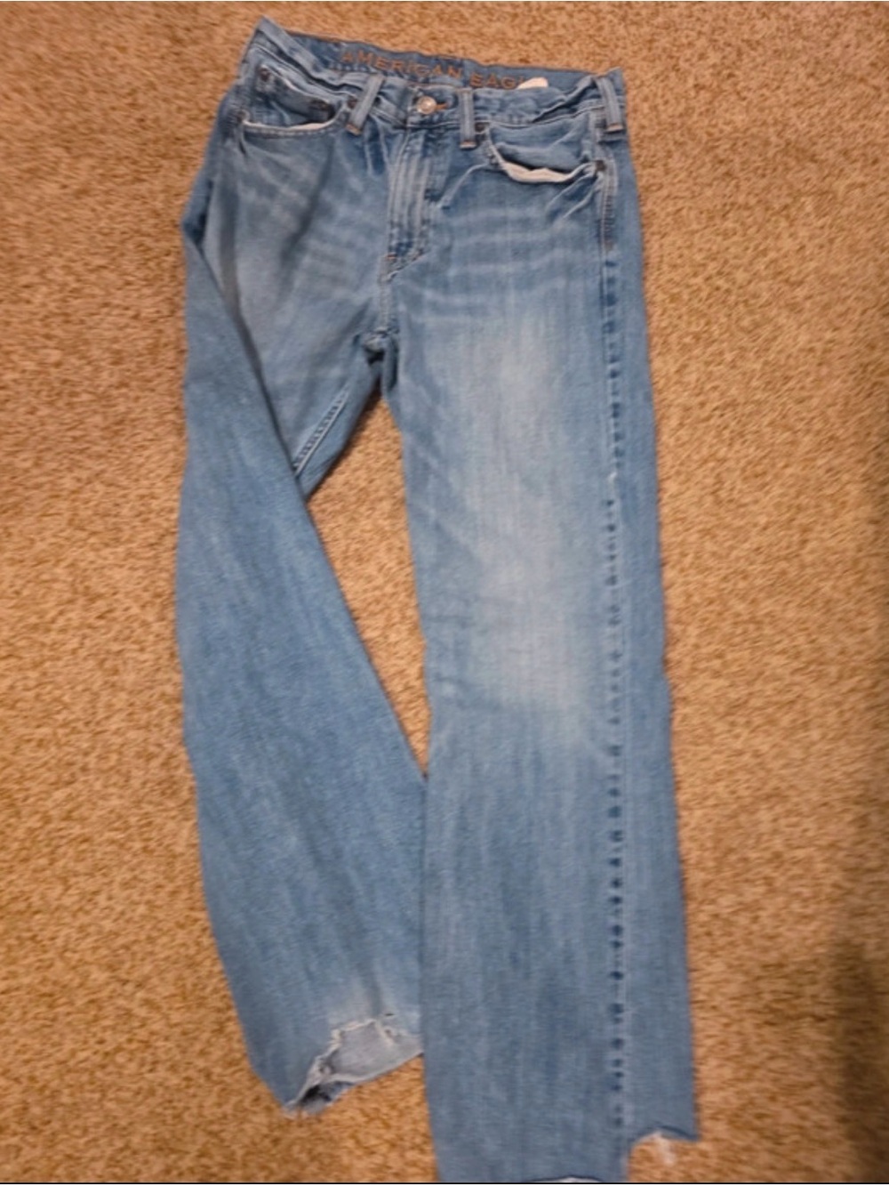 American Eagle Outfitters Light Blue Flare Jeans